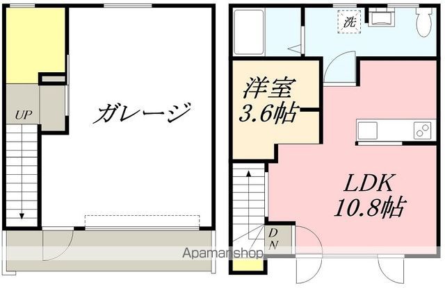 BASE Gの間取り写真