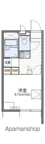 レオパレスロフテージミドリの間取り写真