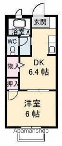 フォブール高崎の間取り写真