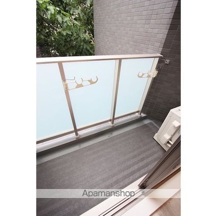 メディオ月島[1K/25.36m2]のバルコニー