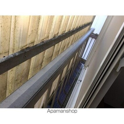 ガーデンテラスＩＮＡ[1R/16.84m2]のバルコニー