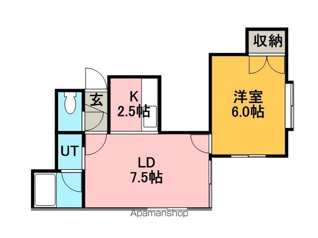 コムサ4の間取り写真