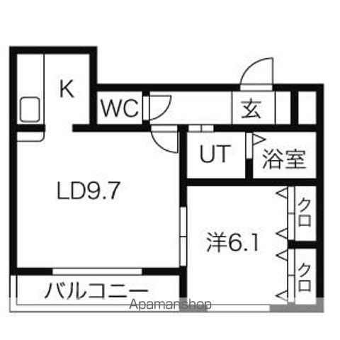 フルールの間取り写真
