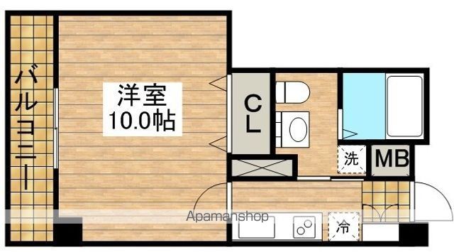 クラヴィーア仙川の間取り