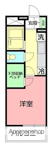 レオパレスMIYAIIの間取り写真
