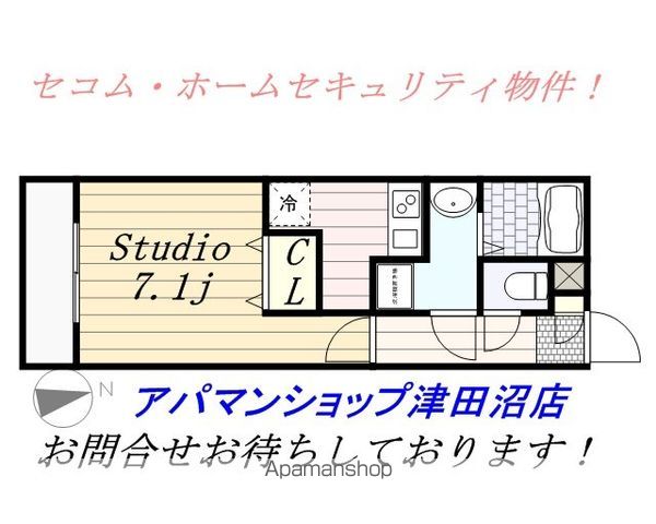 【リブリ・ＬＡ　ＣＡＳＡの間取り】