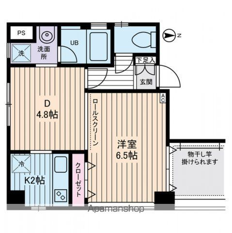 リヴェール睦　白山の間取り