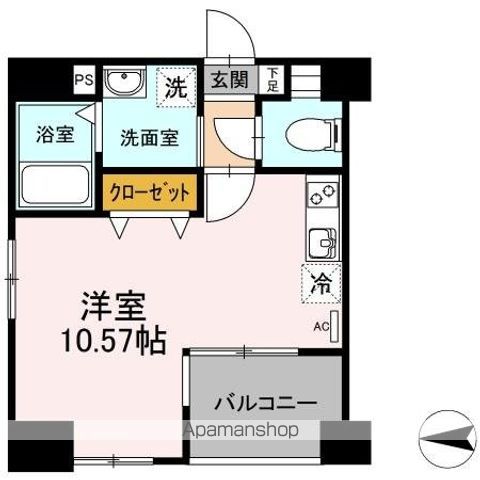GRANDUKE東別院CREAの間取り写真