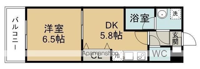 ベルメゾン新田東の間取り写真