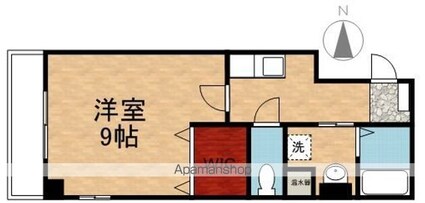 サクラーレ[1K/27.6m2]の間取図