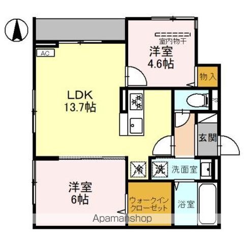 仮称）ＤーＲＯＯＭ平野区喜連３丁目の間取り