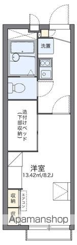 レオパレスはぴねすはうすIIの間取り写真