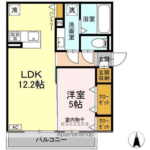 ＤーＨＩＬＬＳ　篠ケ瀬の間取り