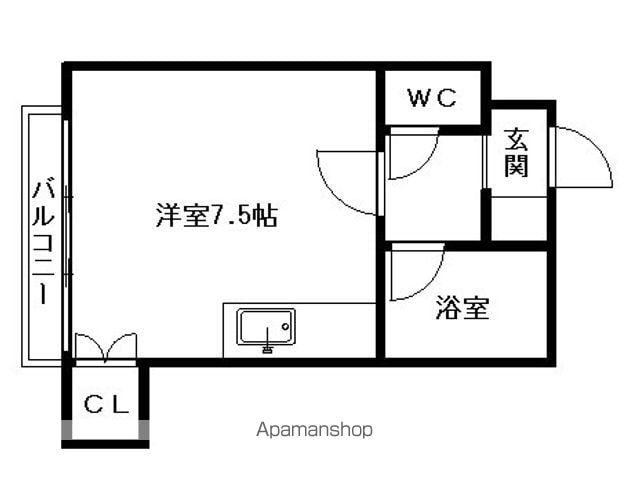 プレサント南8西8の間取り写真