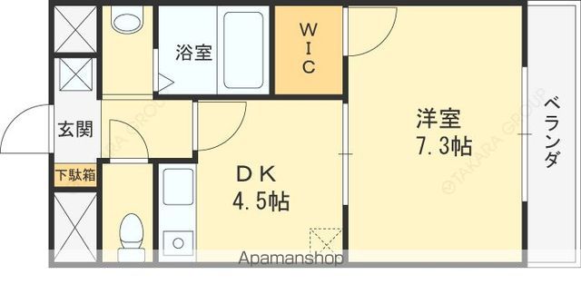 クレアート大阪EAST G4の間取り写真