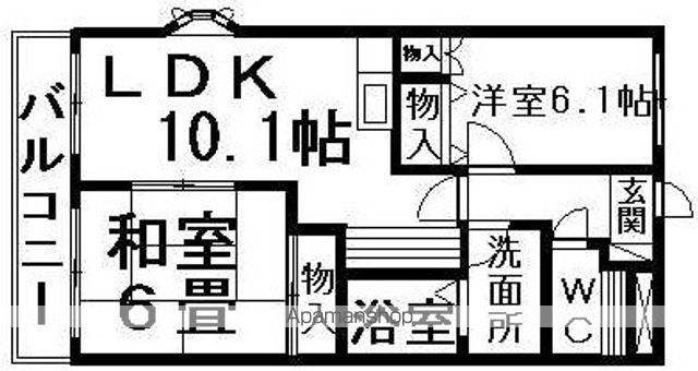 プロニティ オオフク弐番館の間取り写真