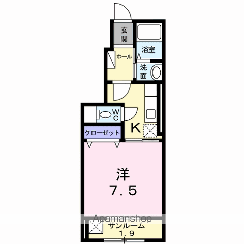 ステイブル IIの間取り写真