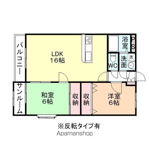 ル・アンジュ萩原の間取り写真