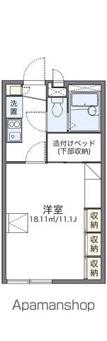 レオパレスマリリン 204 ｜ 千葉県松戸市中和倉58-1（賃貸アパート1K・2階・26.49㎡） その2