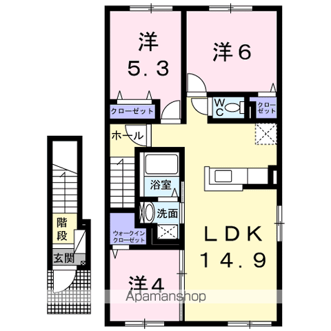 間取り：201027304477