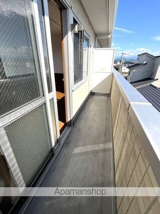 ルミエール須賀[2DK/44.28m2]のバルコニー