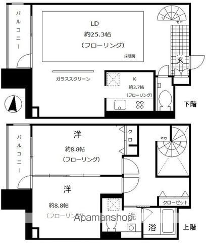レジディア東桜IIの間取り写真