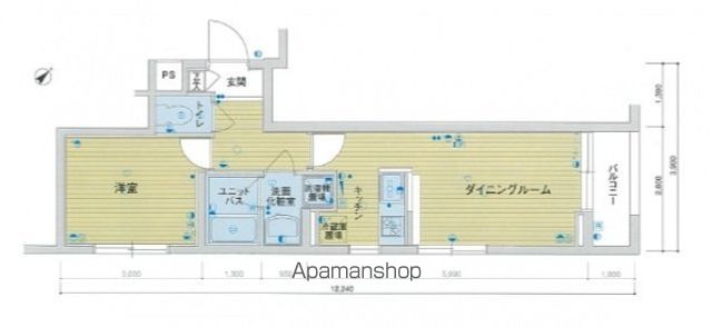 【スカイコート文京小石川第２の間取り】