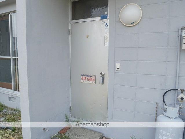 空知郡南幌町 1階建 築53年の玄関写真