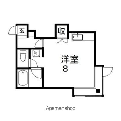 メゾン中の島の間取り写真