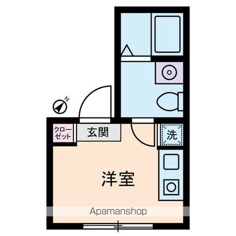 アムス早稲田の間取り写真