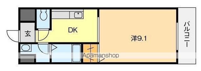 第3マンションふじの間取り写真