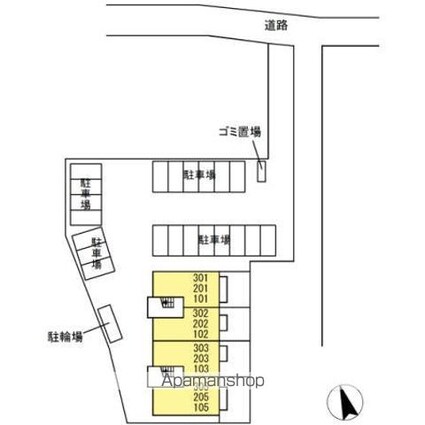 ＫＳ・Ⅰ[1LDK/48.9m2]の配置図