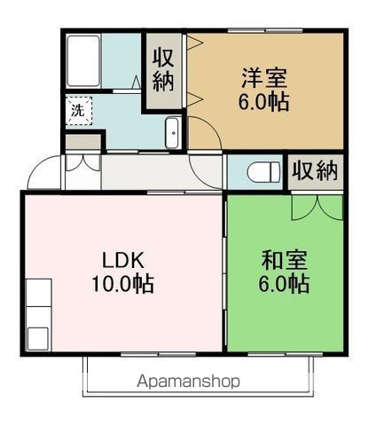 リヴェール宮竹IA棟の間取り写真
