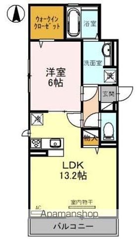 MAISON BLANCHEの間取り写真