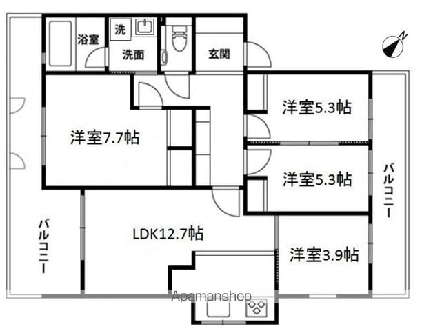 間取り：213110744857