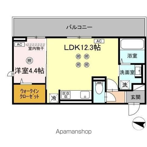 TORISIA飛田の間取り写真