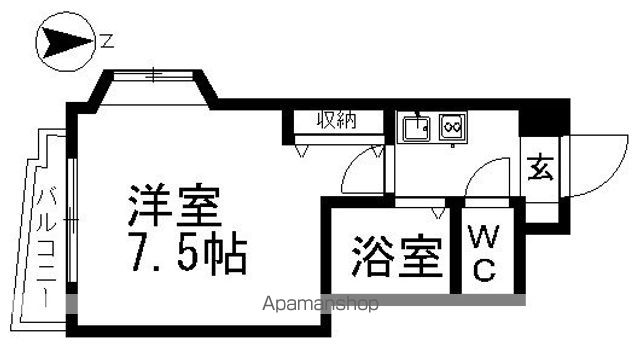 グランヴィア徳川の間取り写真