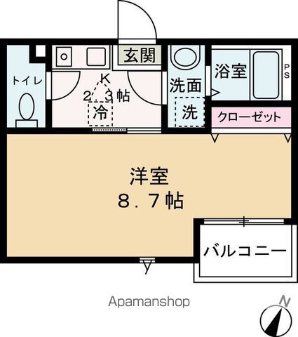 ゆいの木杉田の間取り写真