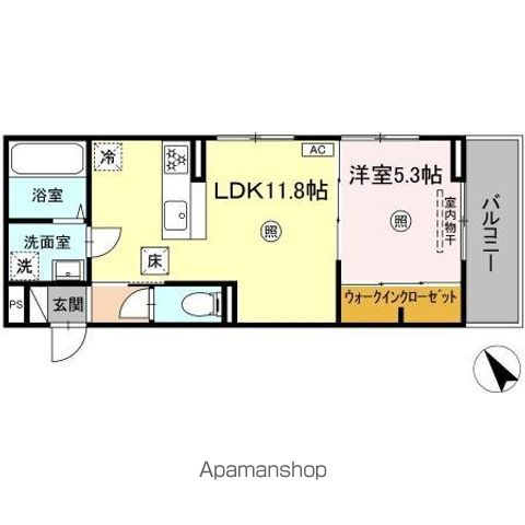 DーRESENA松橋Sの間取り写真
