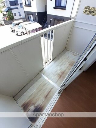 ハイツ・林[2DK/46.13m2]のバルコニー