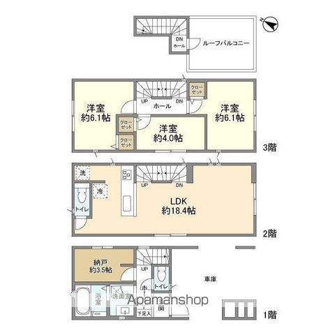 ＫＯＬＥＴ四ツ木１６の間取り