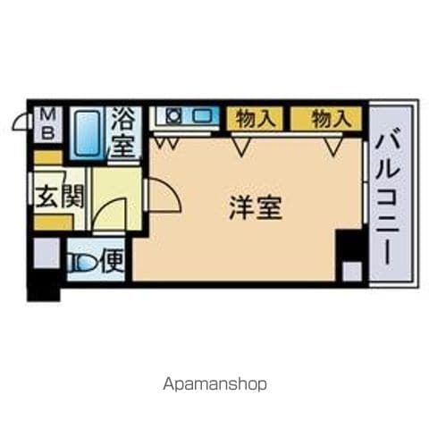 ビジネス・ワン六本松の間取り写真