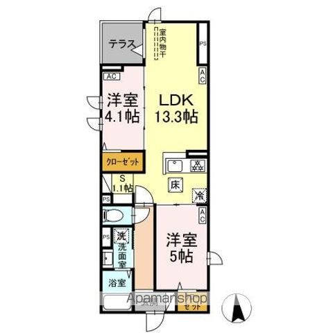 足立区六町2丁目PJIIの間取り写真