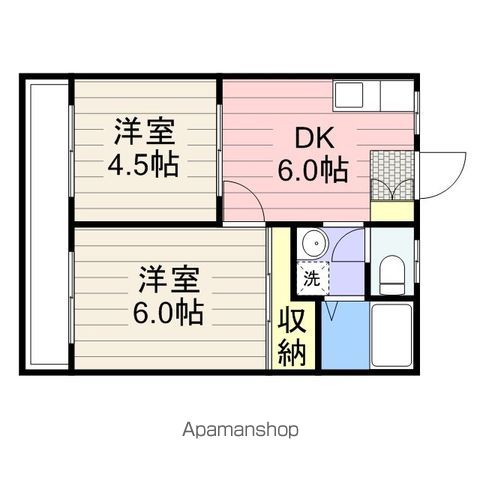 スカイハイツの間取り