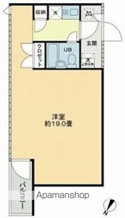 ハウス・エプタ[1R/39.28m2]の間取図
