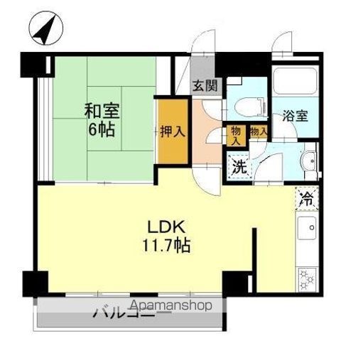 マークハーゲン 住居の間取り写真