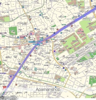 東京都世田谷区上馬２丁目[1K/19.61m2]の周辺8