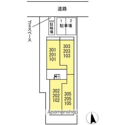 ＡＬＬＵＧＥ岐阜（アリュージュ） 301 ｜ 岐阜県岐阜市加納沓井町26（賃貸アパート1K・3階・30.32㎡） その18