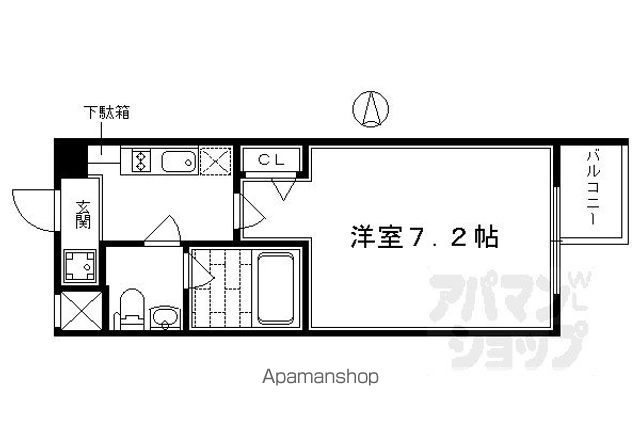 プレサンスNEO京都烏丸の間取り写真