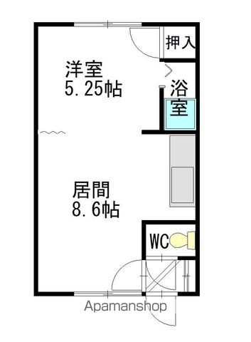 サンセット豊岡の間取り写真